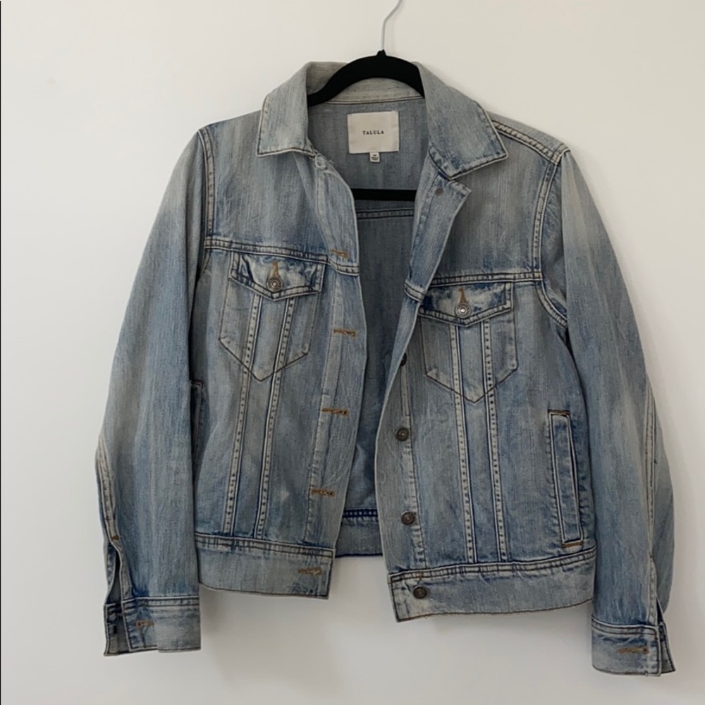 Aritzia Talula Jean Jacket